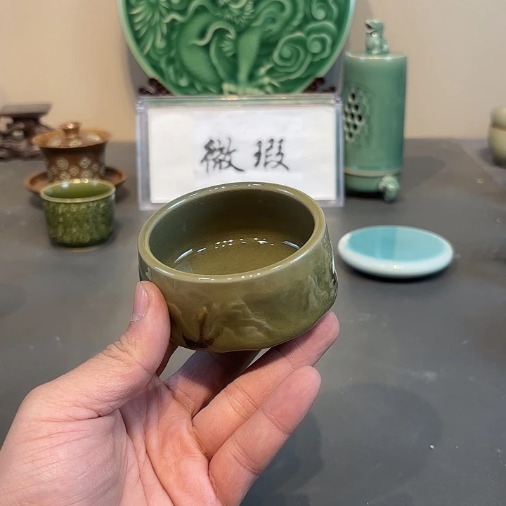 瓷片龙泉青瓷福利青瓷