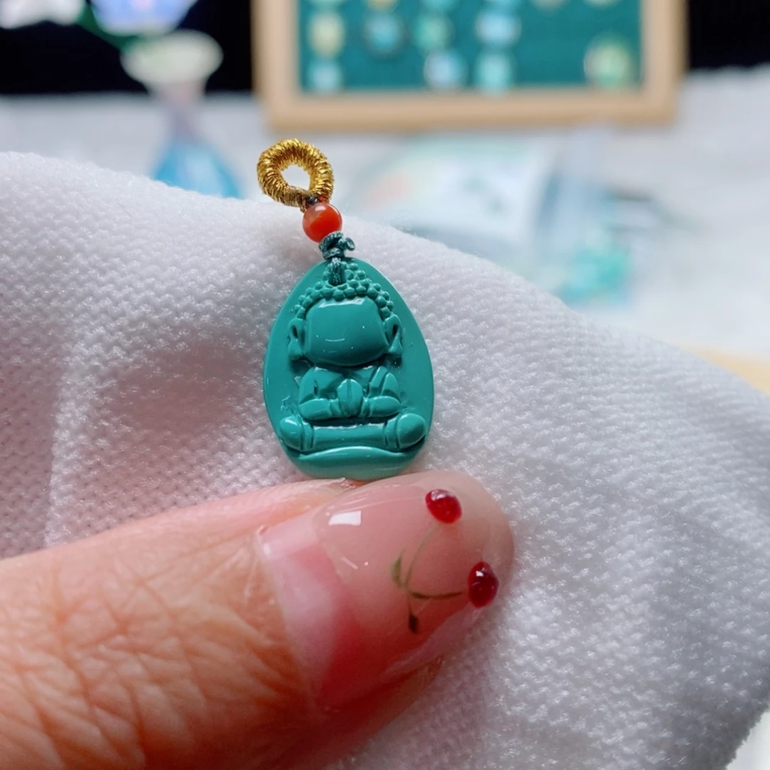 禹***妈绿松石未镶嵌珠宝半成品