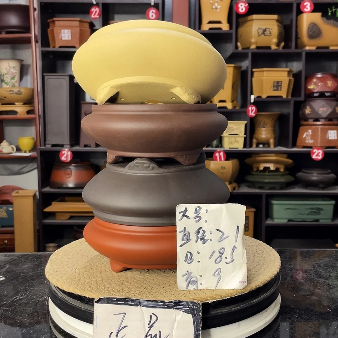 D-盆尚好紫砂花盆