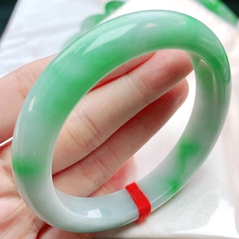 未镶嵌手镯翡翠58圈口882935