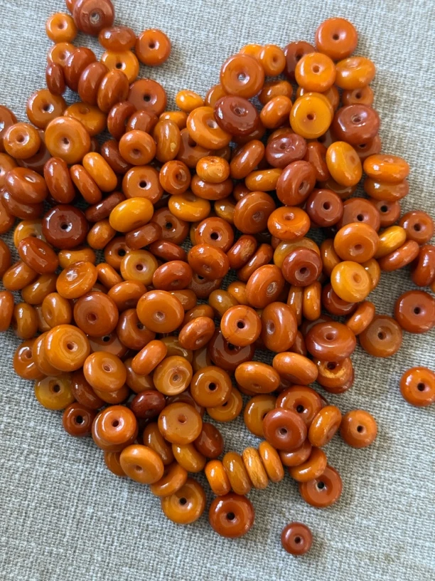 天然老蜡面包圈单颗（多样性发货）