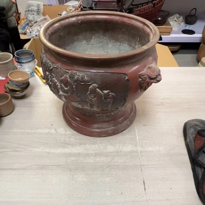 瓷片茶道具工艺品