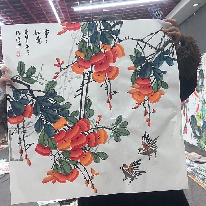 国画无毛和被绒毛或被绒毛
