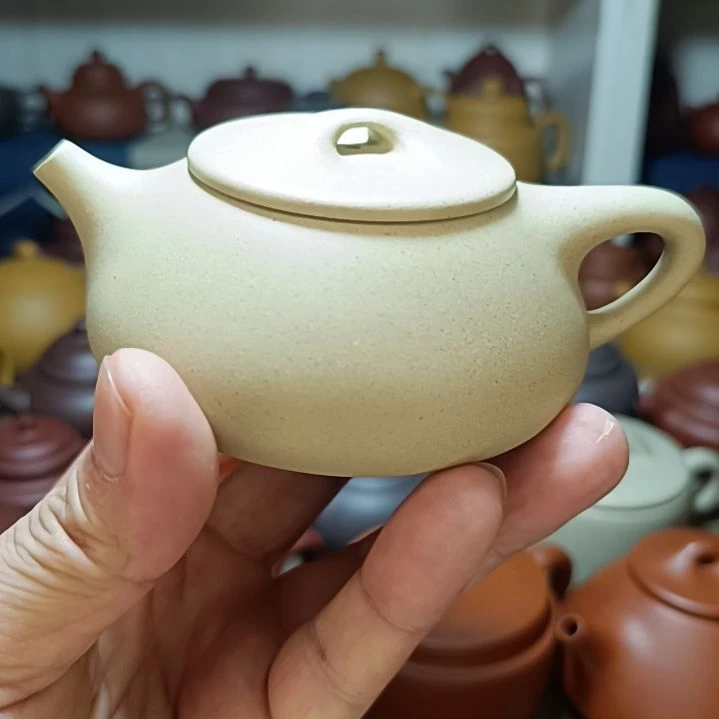 紫砂茶盘原矿本山段景舟石瓢230cc半手工