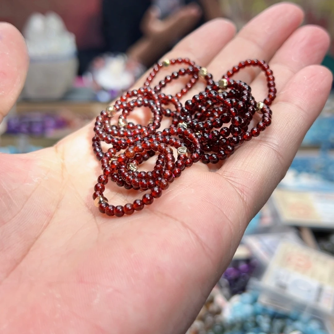 未镶嵌手链水晶石榴石戒圈