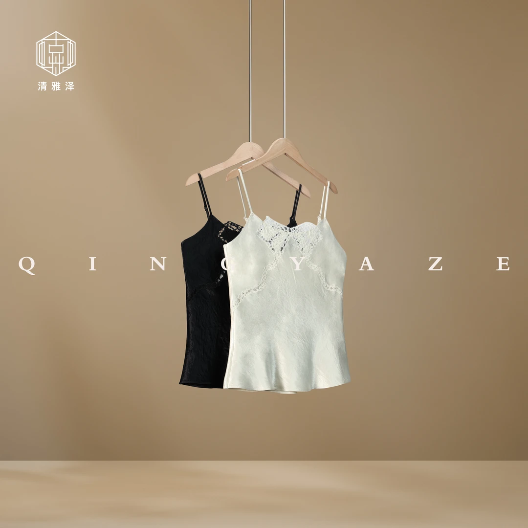 绝美蝴蝶吊带！重工刺绣重磅醋酸吊带！GZ5239