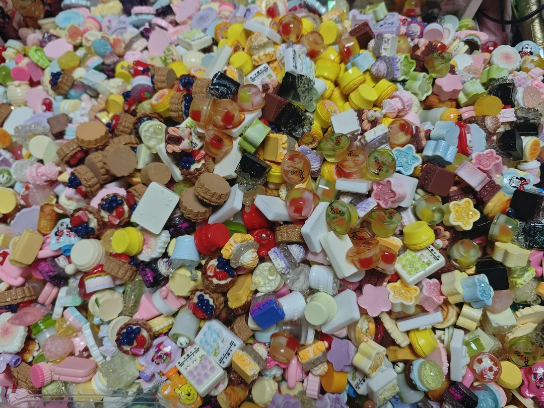 DIY树脂配件食玩大混