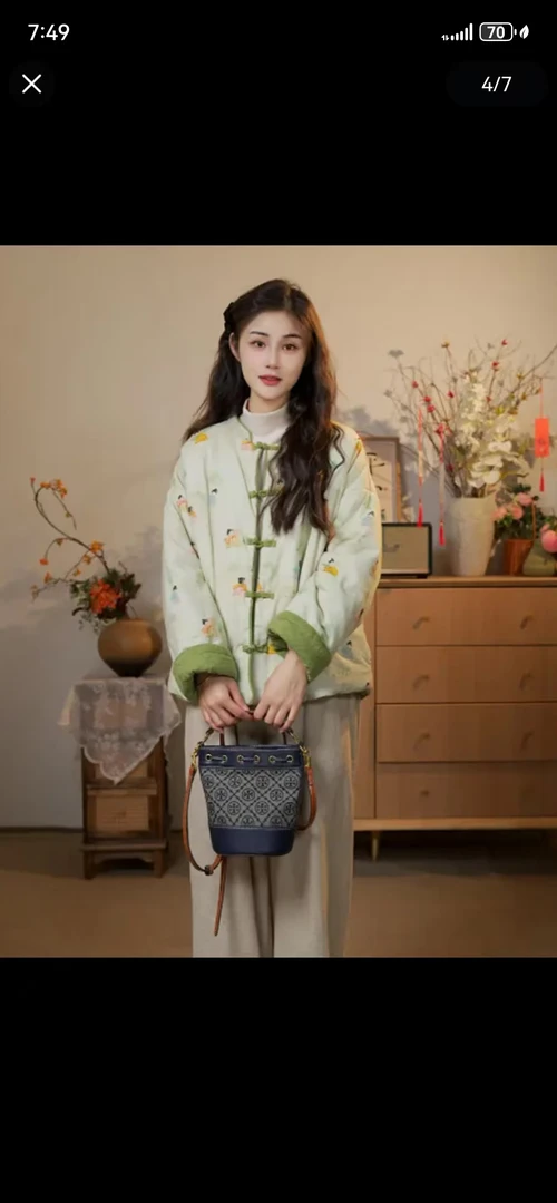 【双买两穿棉服】中式棉麻休闲风古色古韵减龄气质