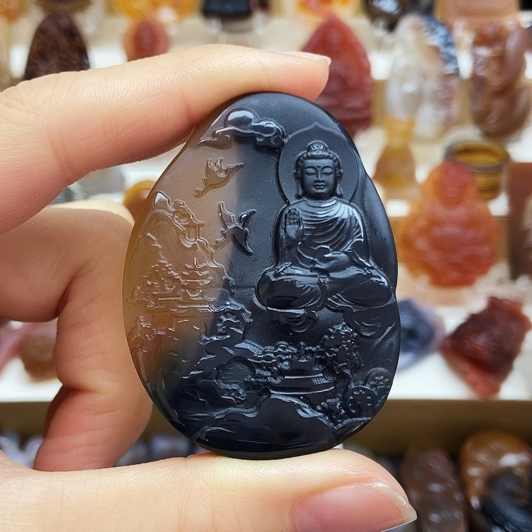 玛瑙/玉髓未镶嵌颈饰
