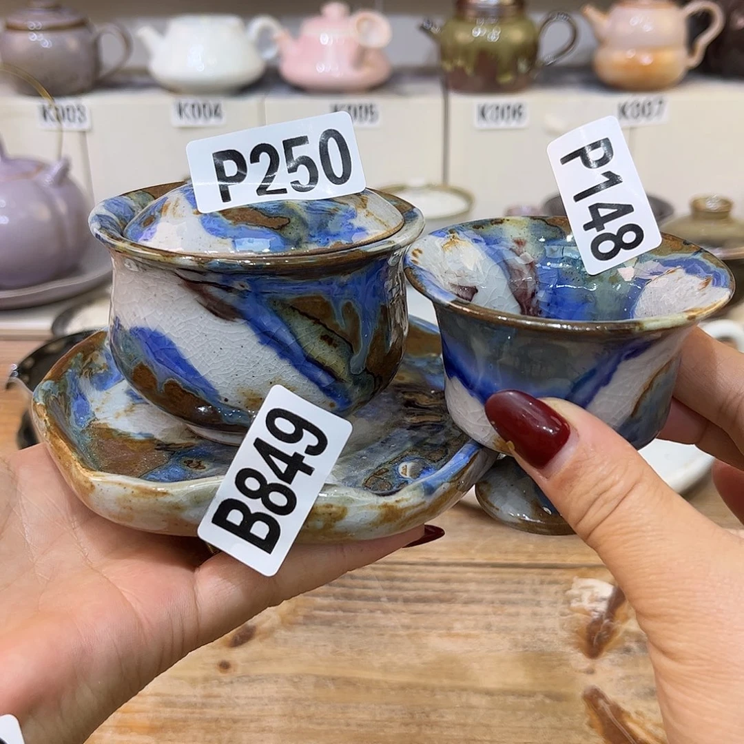 白泥茶杯G***麗陶瓷艺术