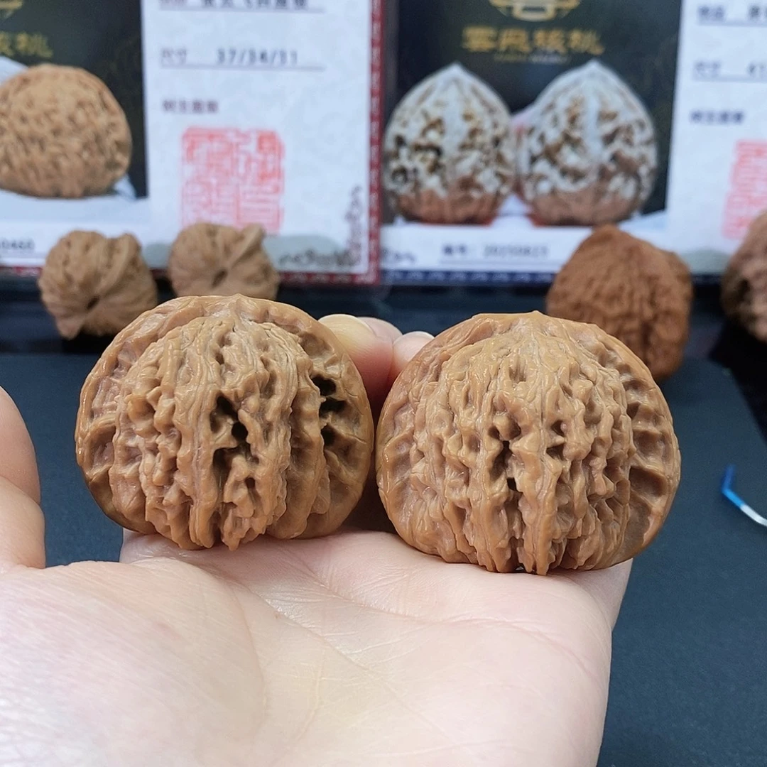 文玩核桃把件飞楼095-46尺有修