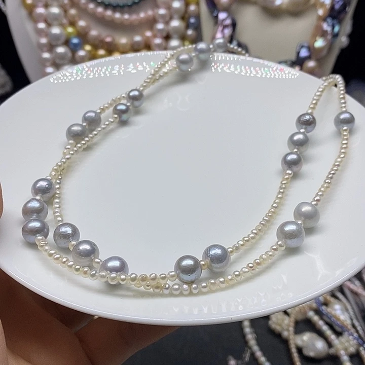 颈饰未镶嵌淡水珍珠