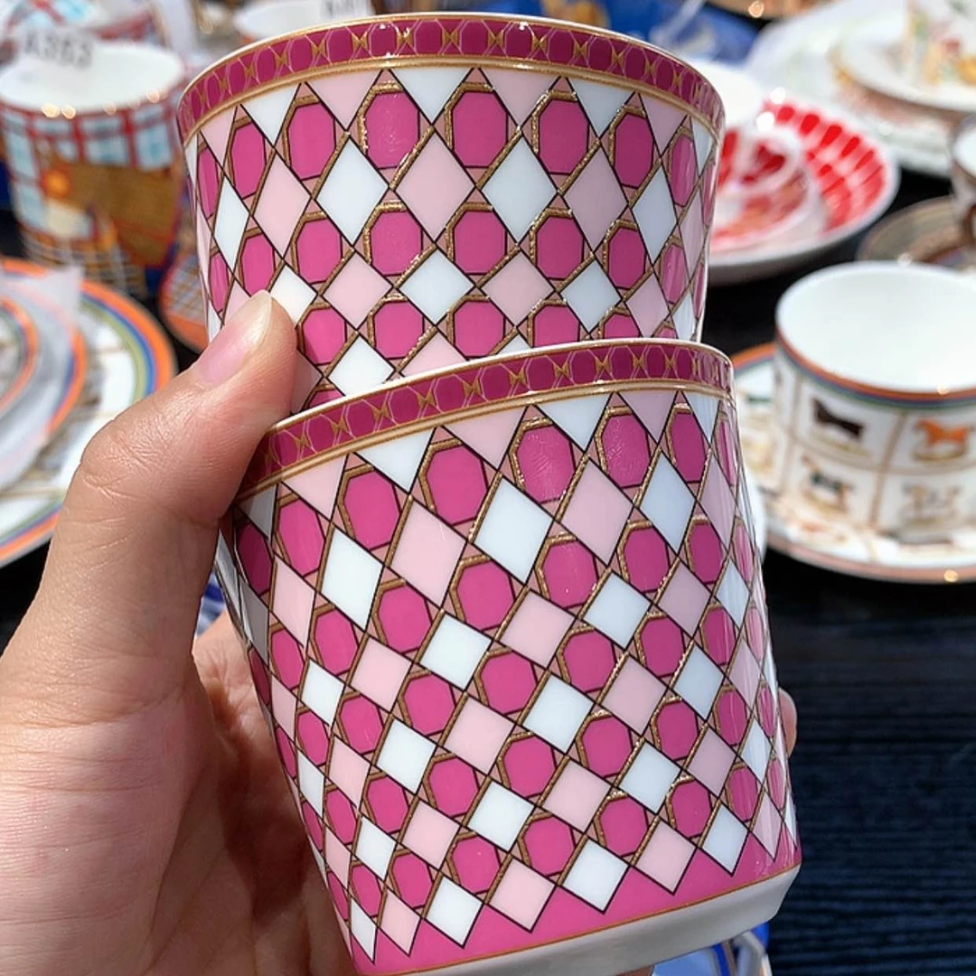 【闪购商品】瓷片两个杯