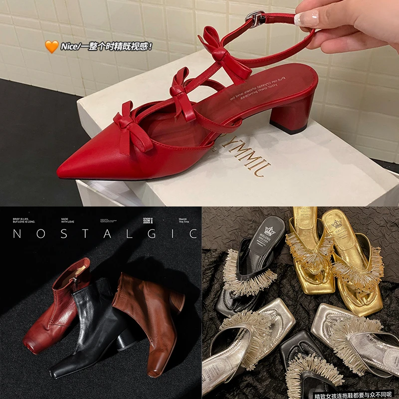 393/今日盲盒/重工水洗马皮单鞋玛丽珍