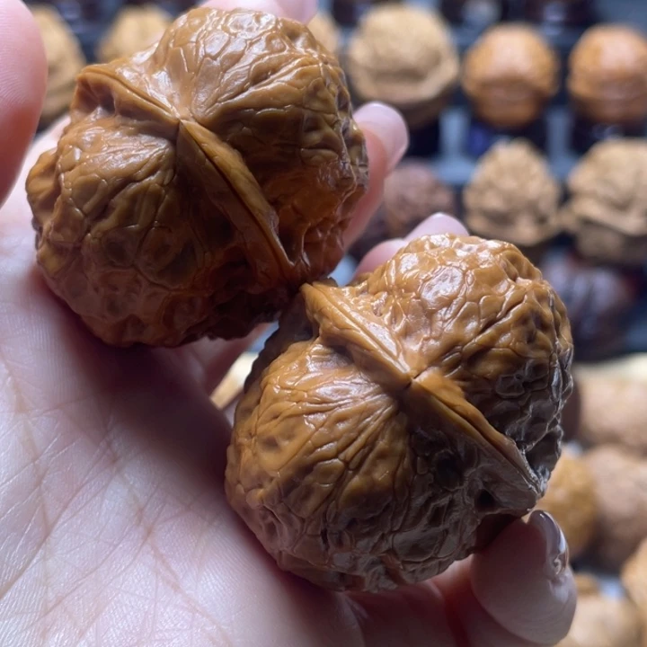 吊坠文玩核桃玄武金蟾43尺7Y