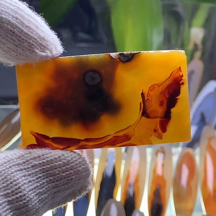 未镶嵌玛瑙/玉髓珠宝半成品143