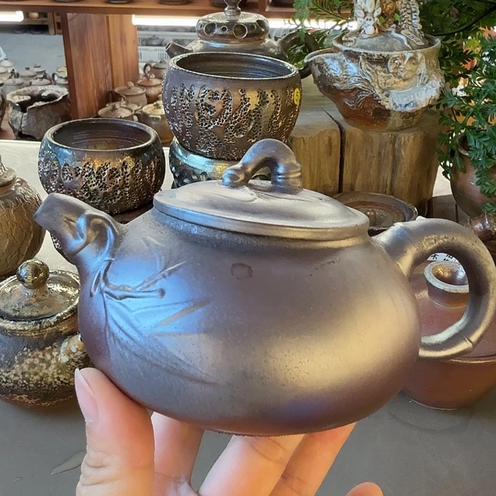 茶壶粗砂柴烧福利福利多多