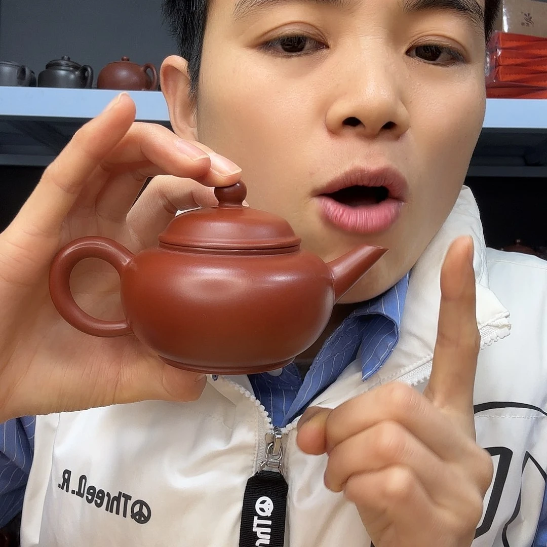 紫砂茶壶民间手艺人全手工制作