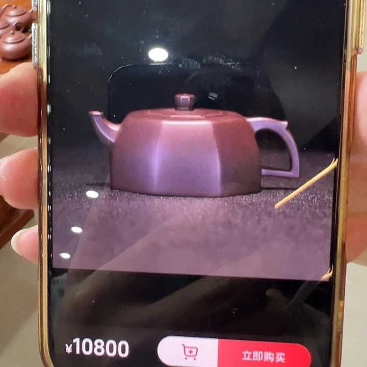 ****风茶壶紫砂紫泥八方井栏