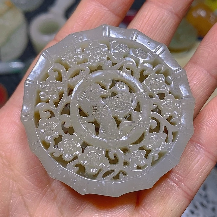 吊坠白玉菩提精选