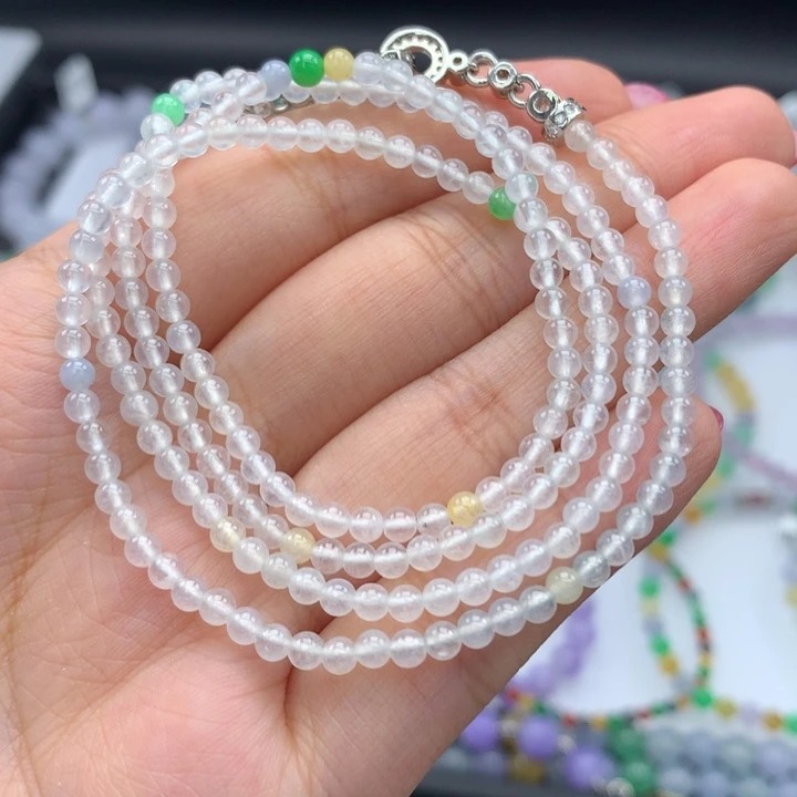 毛衣链未镶嵌翡翠