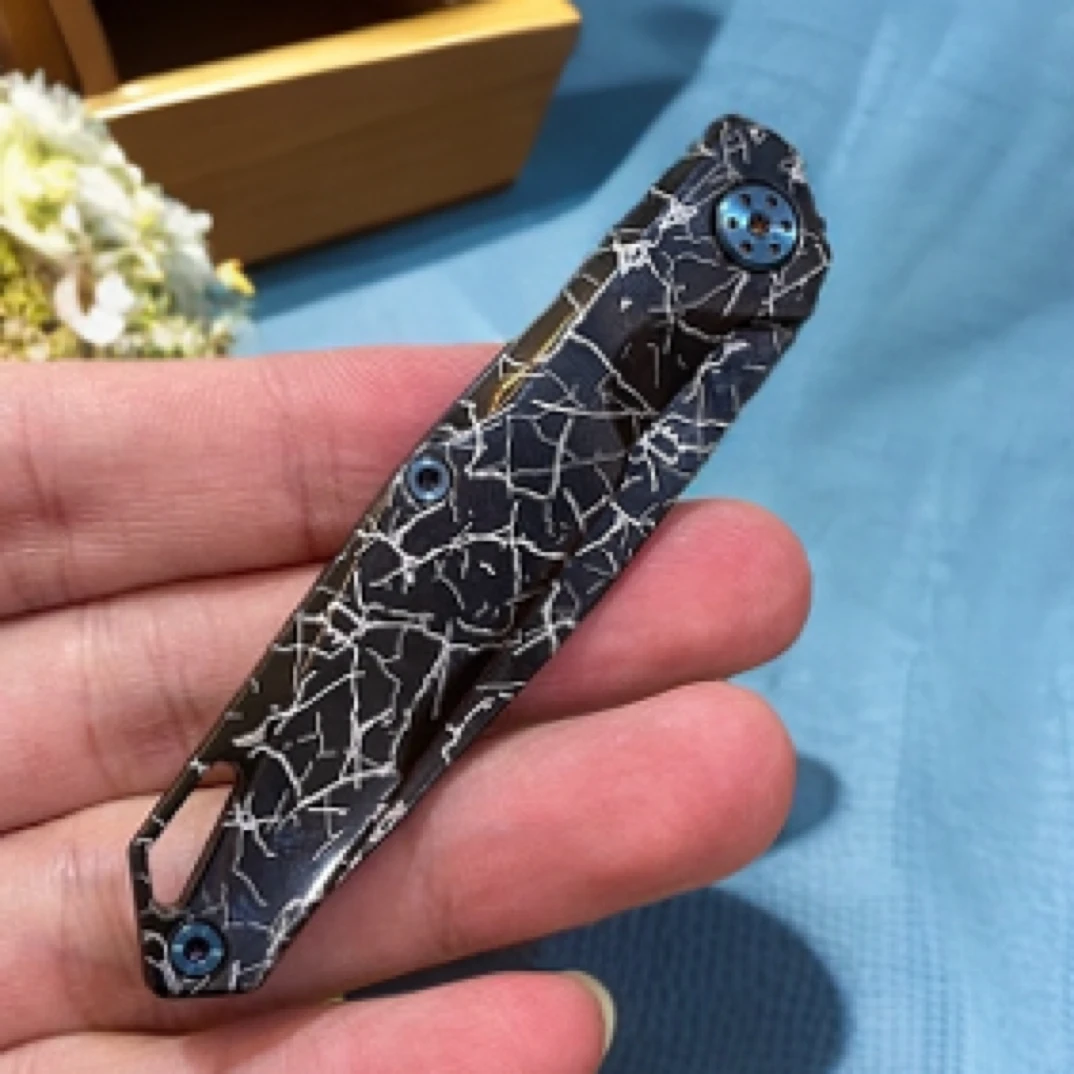 钥匙扣折叠小刀高硬度超锋利小巧钥匙扣拆快递网红露营装备