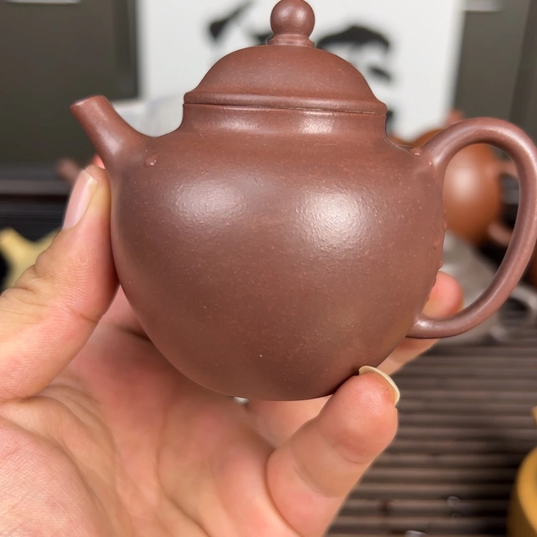 茶壶紫砂微瑕秋水