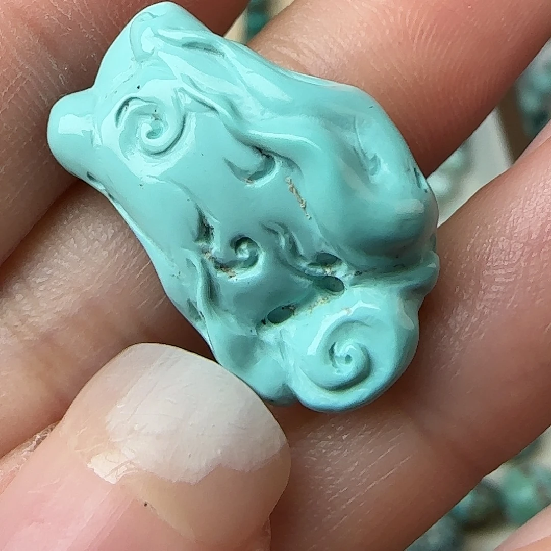 用***7绿松石未镶嵌配饰