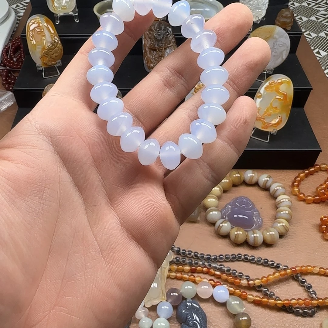 玛瑙/玉髓未镶嵌颈饰