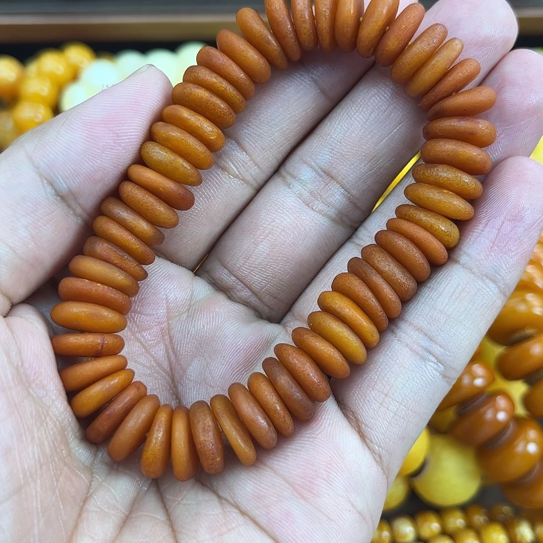 未镶嵌琥珀手串蜜蜡