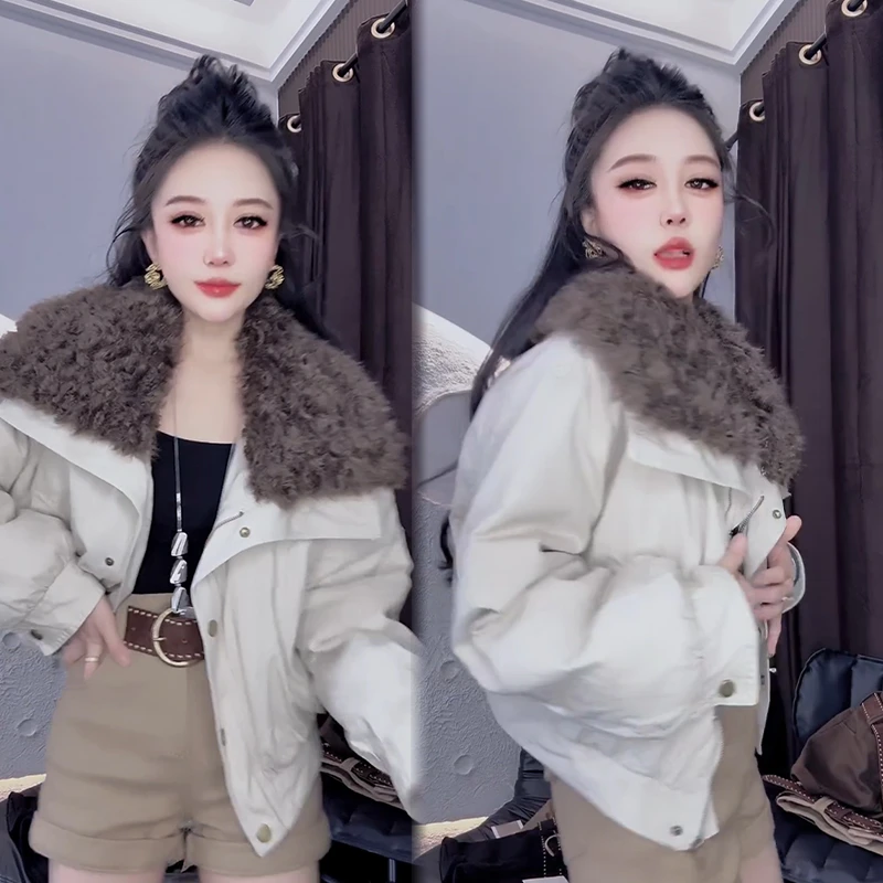 2025秋冬新款时尚显瘦气质网红高档洋气女高级百搭宽松大码派克服