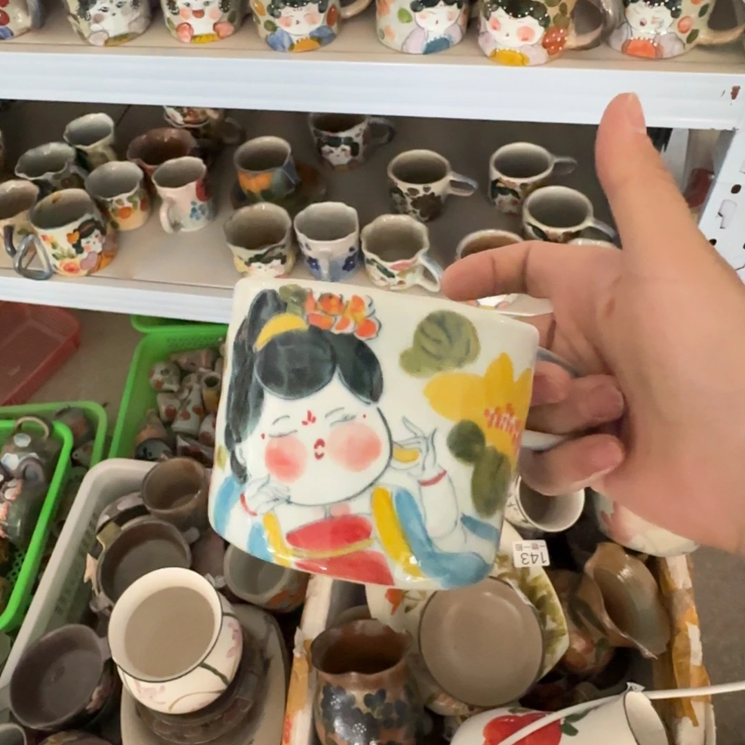 景德镇釉下彩陶瓷（微瑕慎拍）