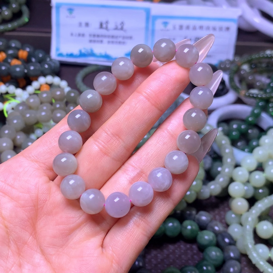 和田玉未镶嵌手串卡10