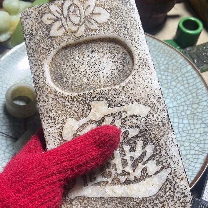 紫金钵盂菩提把件