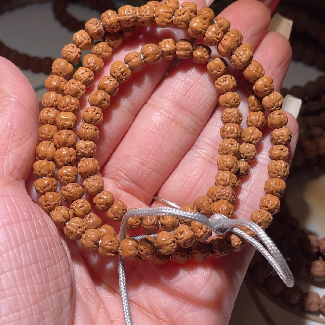 金刚菩提吊坠佛手6mm精打底