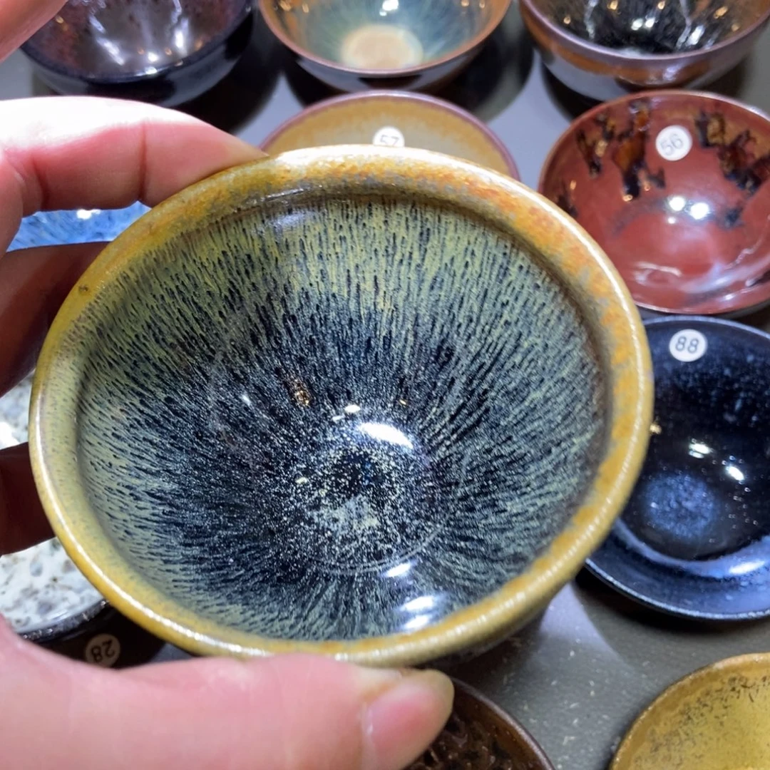 茶盏42 建窑建盏龙窑柴烧