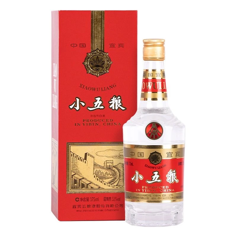 五粮液股份有限公司出品 小五粮 浓香型 （老汪专属）52度375ml