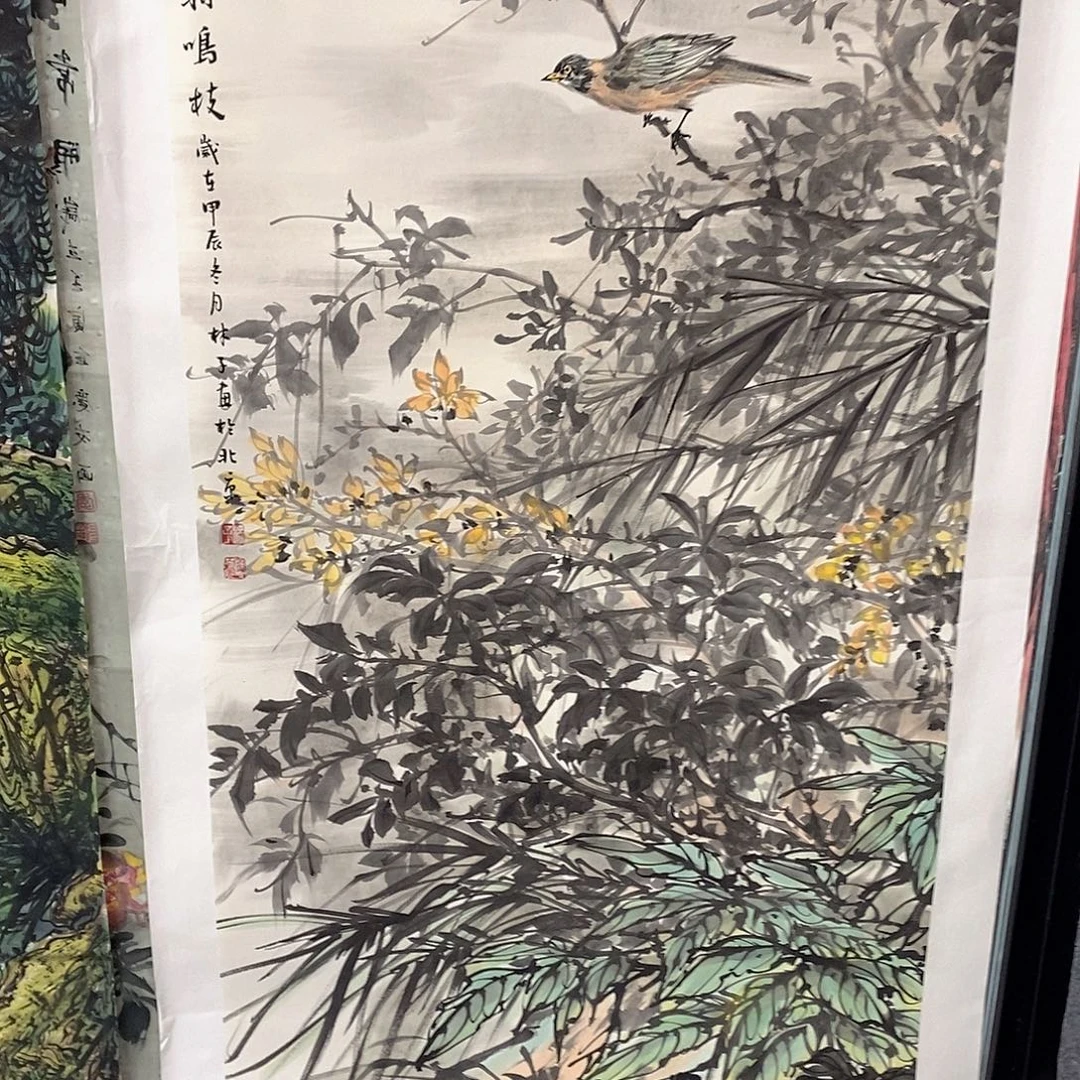 国画国画手绘作品