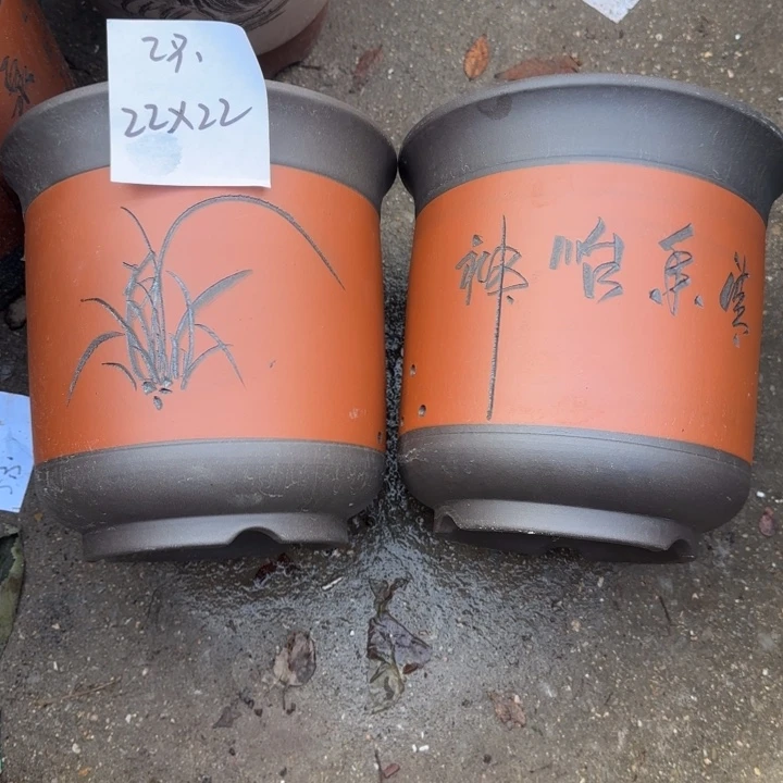 紫砂花盆特价商品