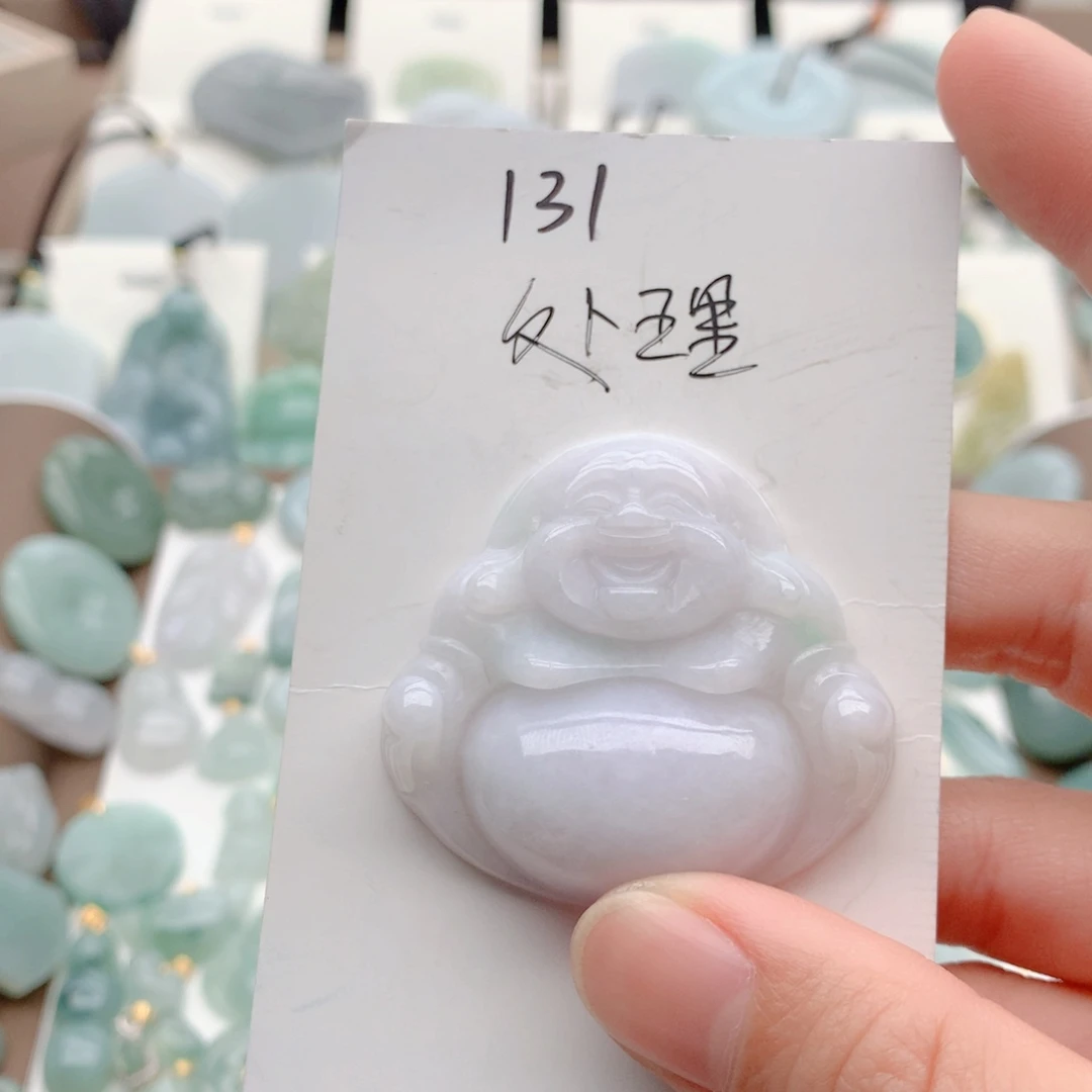 翡翠未镶嵌颈饰吊坠