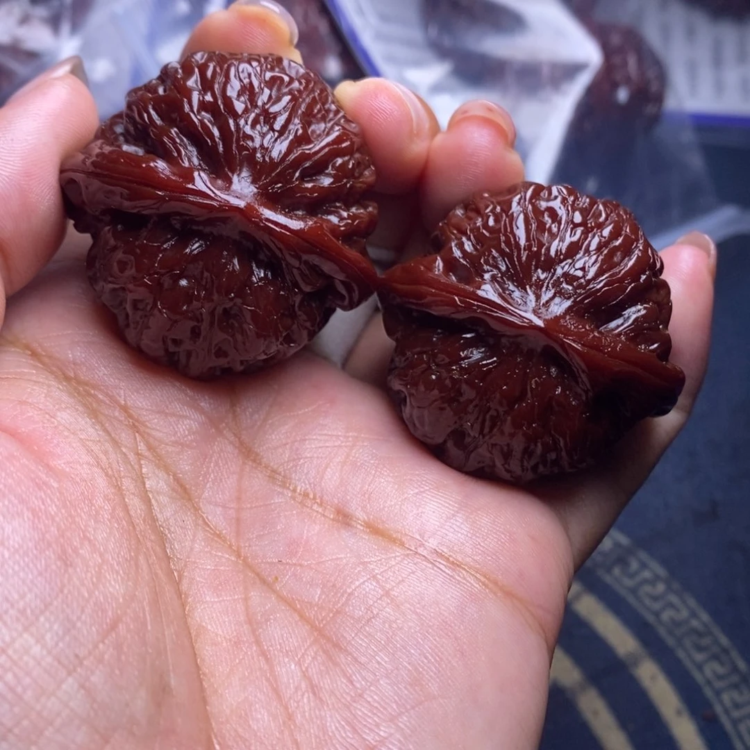 文玩核桃把件皇家正圆 41