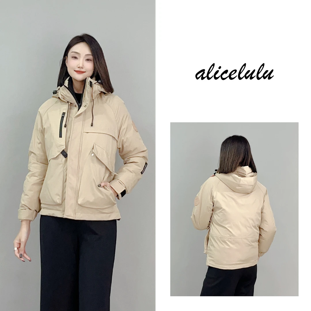 4 ALICE “都市冒险”棉服 休闲连帽 温暖御寒 S2140777Kr