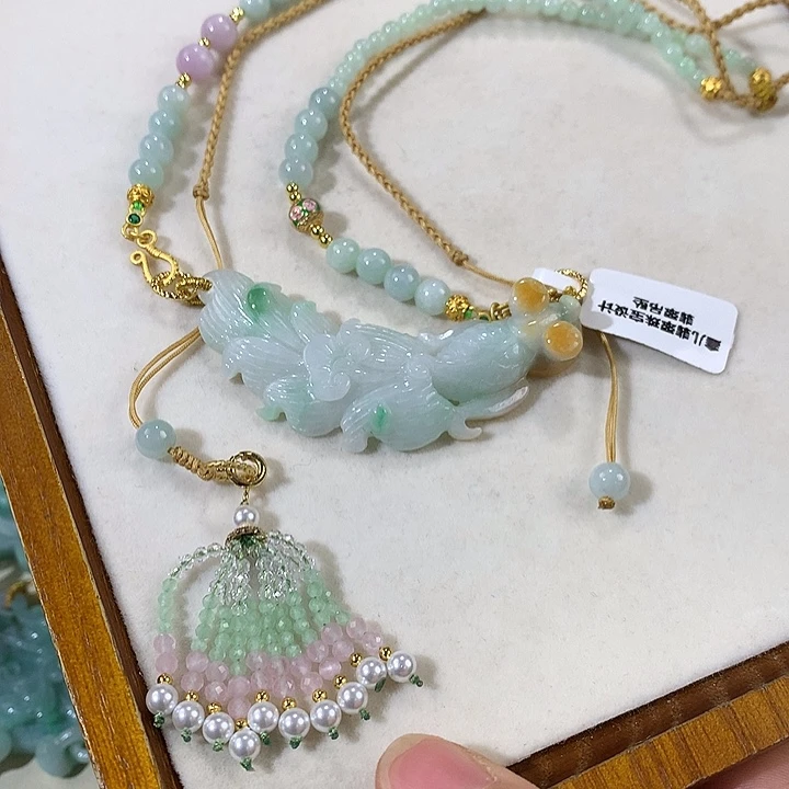 颈饰未镶嵌翡翠翡翠吊坠
