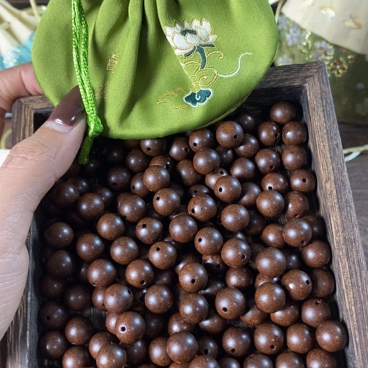 泥塑雍正茉莉1.0瑕疵珠香包约50克