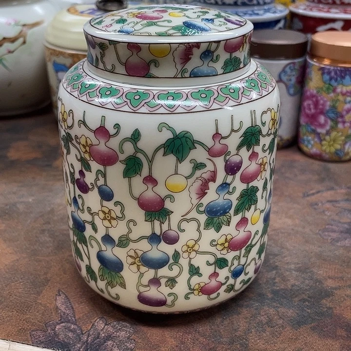 陶瓷罐密封罐茶叶罐储物罐