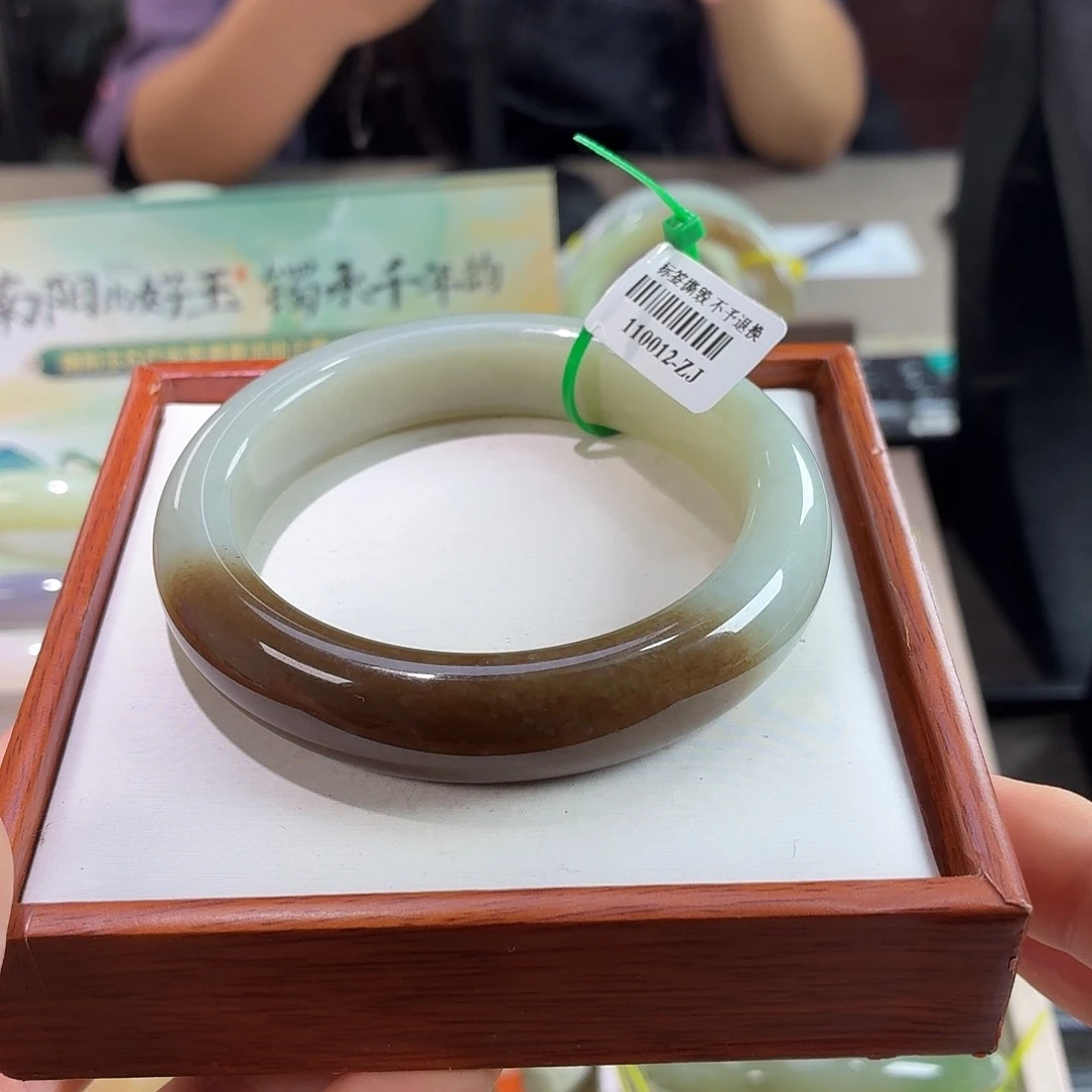 和田玉手镯未镶嵌101 58 59