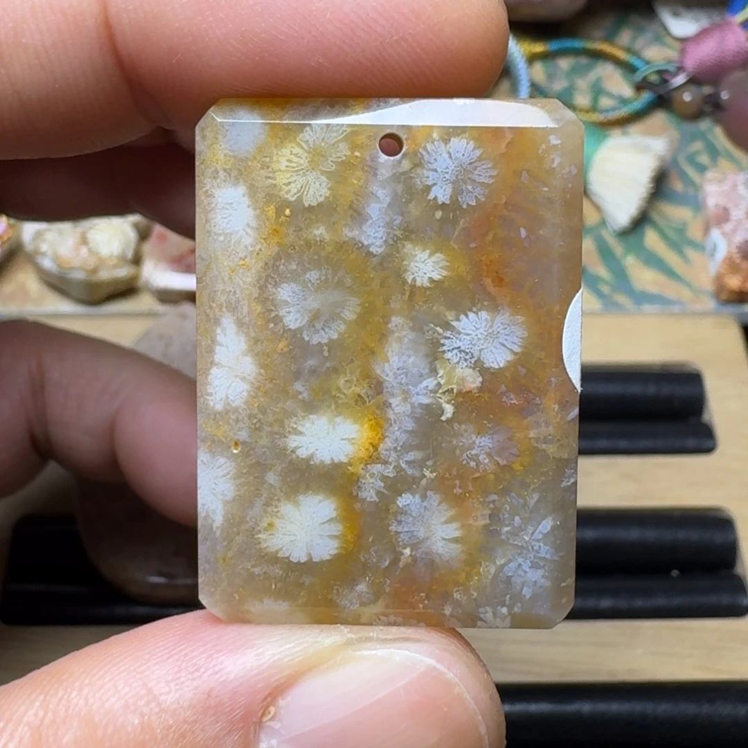 硅化玉纯天然色有机玉石保真色未镶嵌