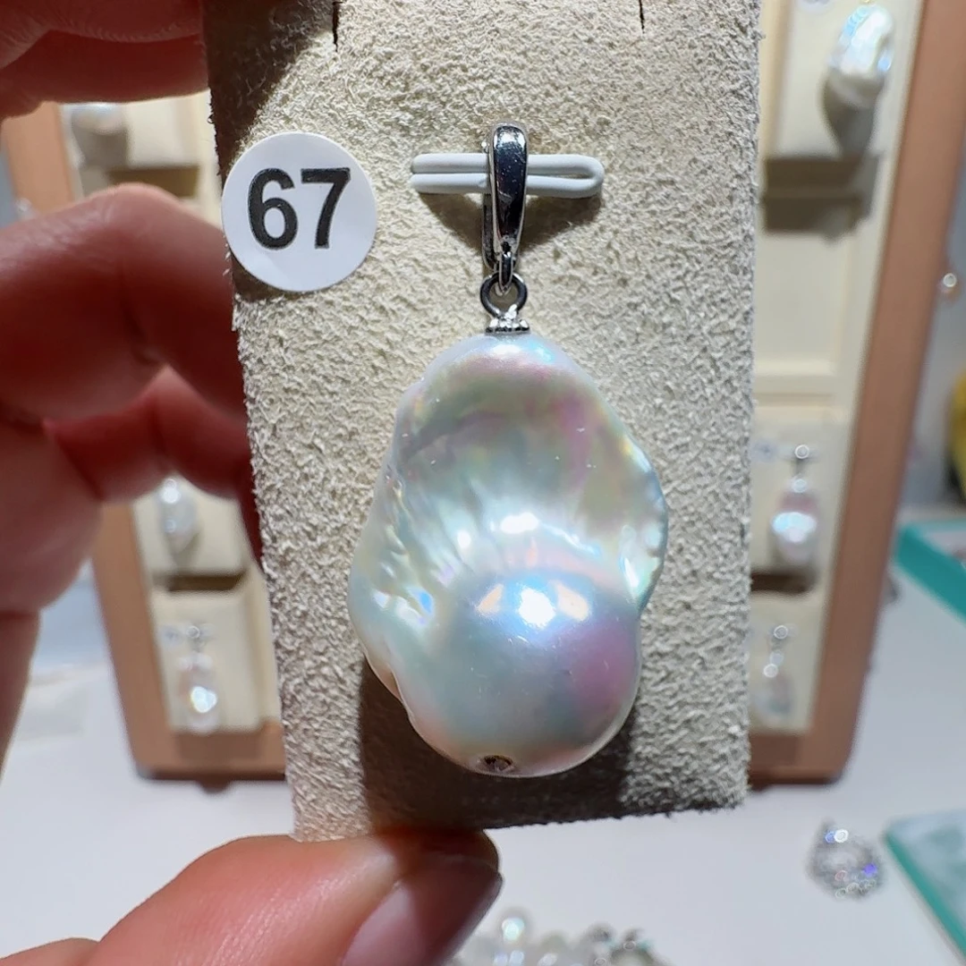 颈饰合金淡水珍珠