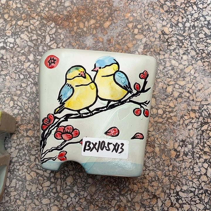 粗陶材质多肉花盆