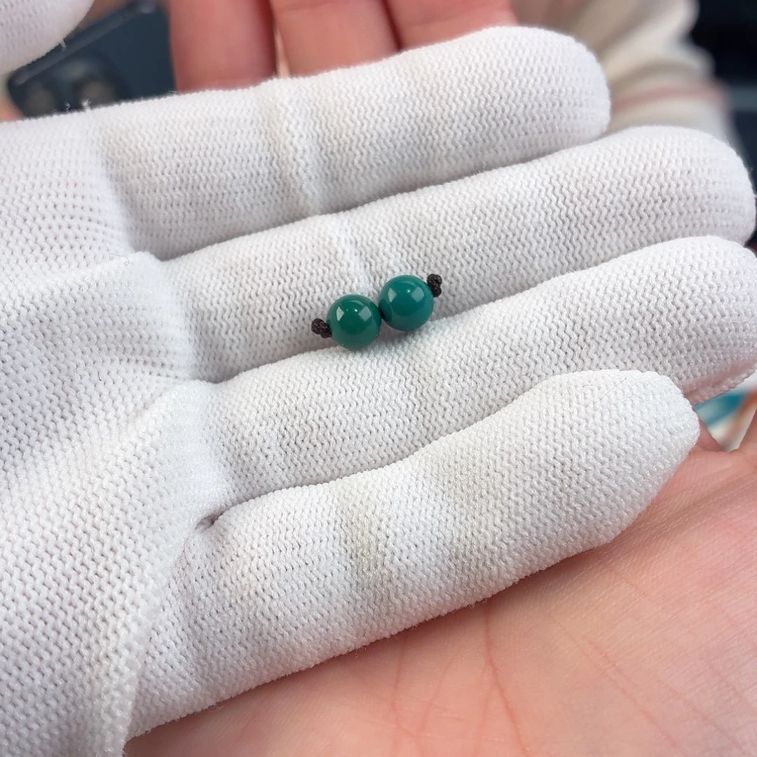 绿松石未镶嵌配饰6+mm